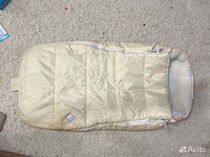 Конверт в коляску овчина натуральный теплый зимний