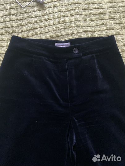 Брюки tj collection Черные Бархат 44р новые