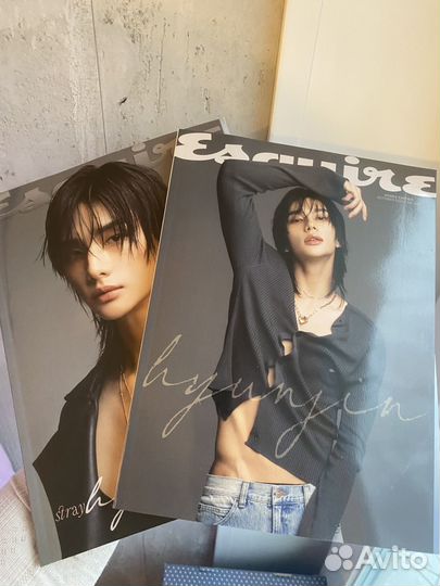 Stray kids хенджин журнал