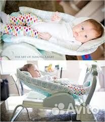 Шезлонг - тренажер ног малышей «Толкай и играй»