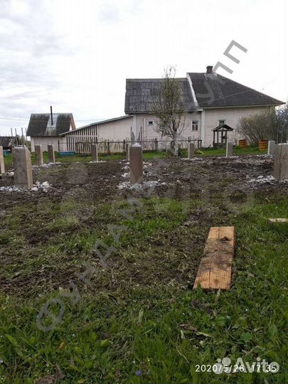 Фундамент на жб сваях / Свайный фундамент