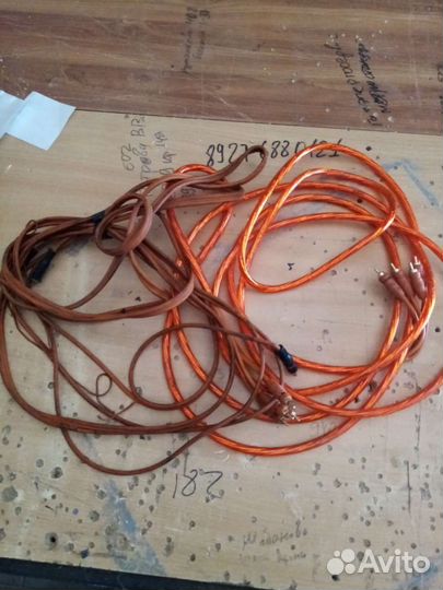 Провода для сабвуфера бу