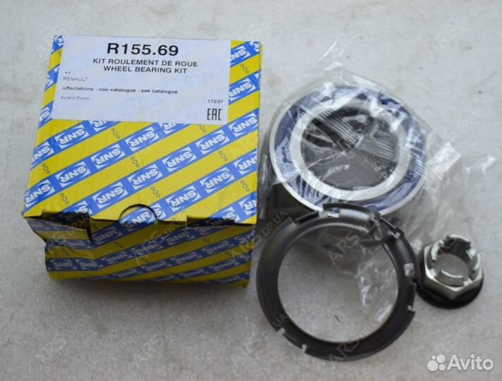 Подшипник перед ступицы renault trafic (ABS) 01