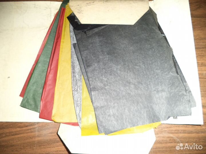 Набор Цветной Бумаги (копирка) СССР