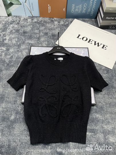 Кофта loewe с люрексом