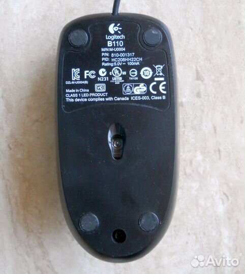 Мышка компьютерная Logitech