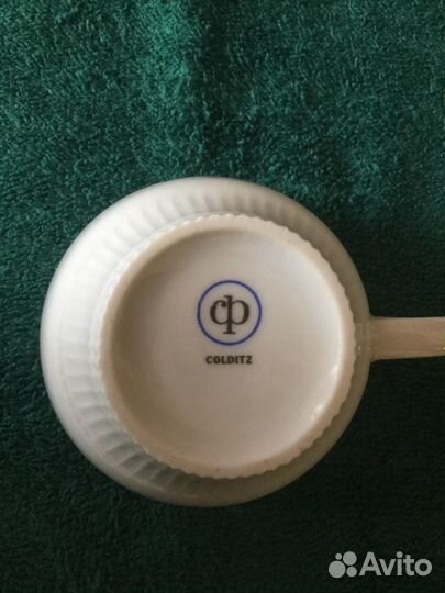 Сервиз кофейный Кольдиц из Гдр 21 предмет