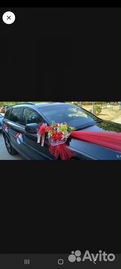 Свадебные украшения на машину невесты главное авто