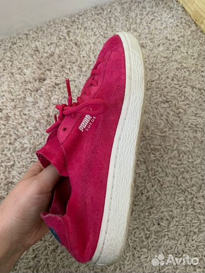 Женские кеды Puma Suede 38 размер нат. замша