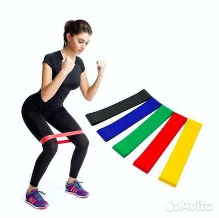 Гантели фитнес коврик валик резинки грифы штанга