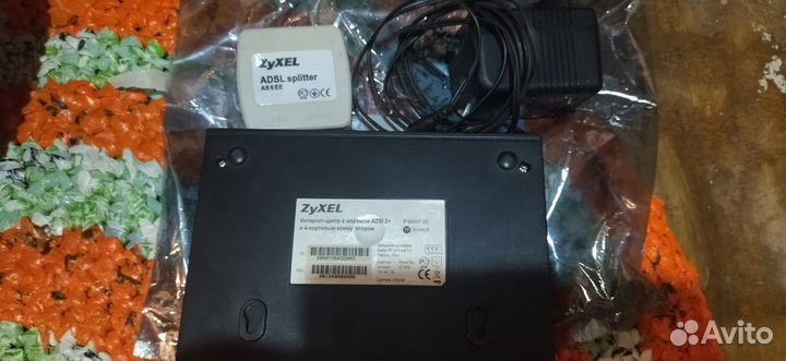 Модем adsl2 Zyxel p660HT EE