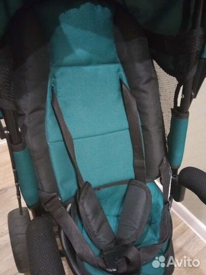 Велосипед коляска с ручкой трехкооесный