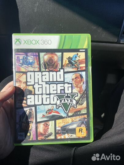 Диск установление GTA V для Xbox 360