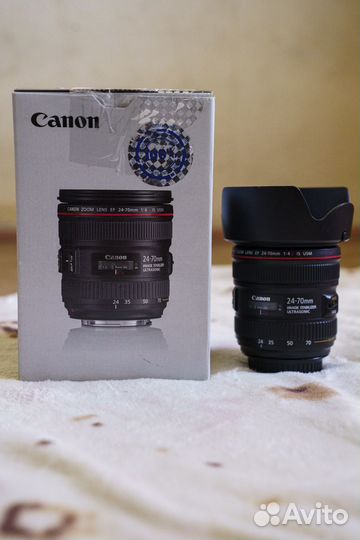 Объектив canon ef 24 70mm f 4l is usm