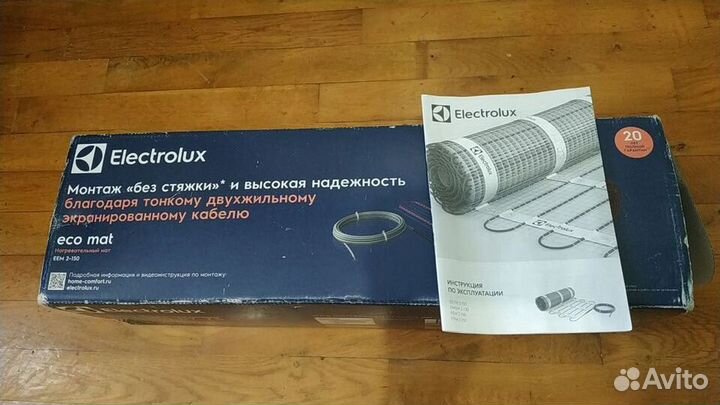 Теплый пол electrolux на 1м2