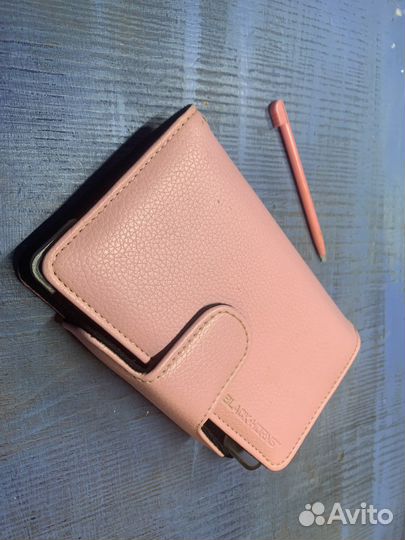 Чехол Nintendo DS Lite розовый, стилус