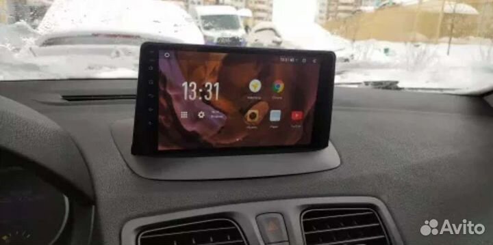 Магнитола на Renault Megane 3