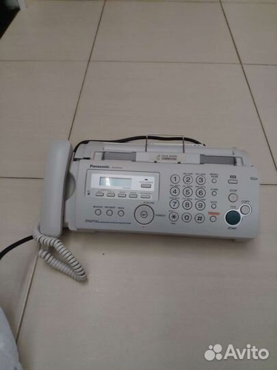 Факс телефон Panasonic KX-fp218ru