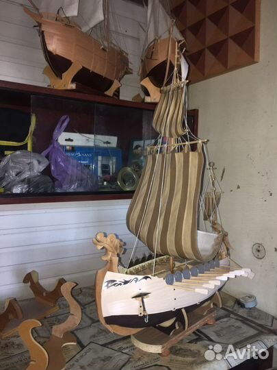 Корабли из дерева