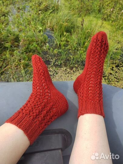 Носки вязаные ручной работы
