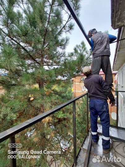 Остекление балконов и лоджий под ключ