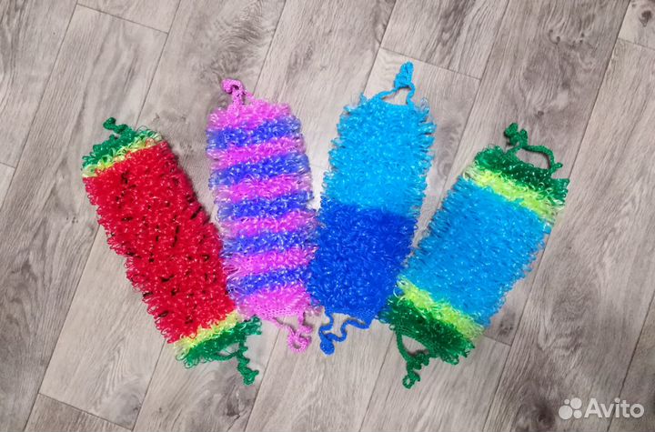 Мочалка ручной работы