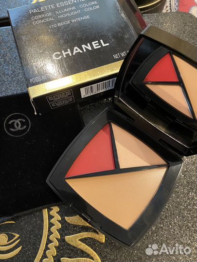 Тени Chanel N5 и палетки для лица