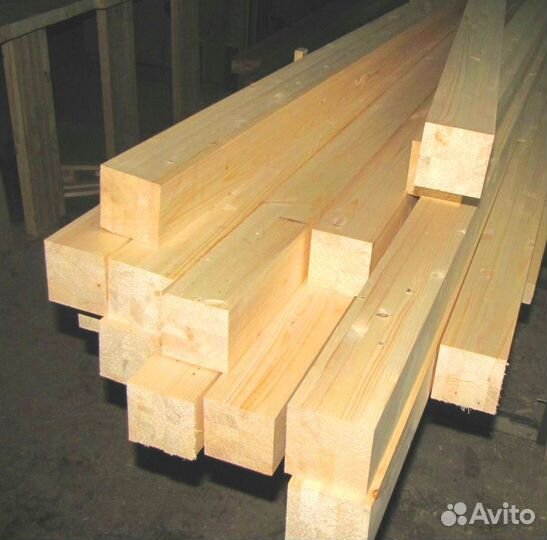 Качественный брус лиственница сухой 140х140мм