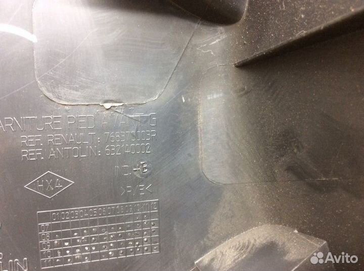 Обшивка стойки передняя левая Renault Megane 3