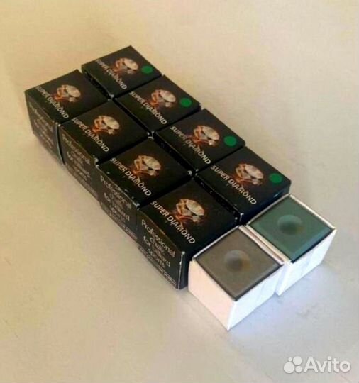 Бильярдный мел и наклейки Super Diamond Оригинал