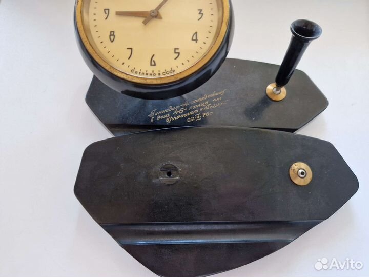 Часы настольные СССР. Златоустовский час зав