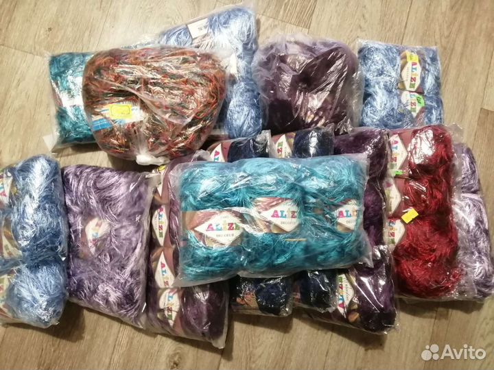 Пряжа травка