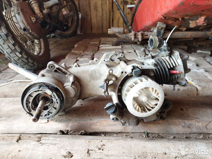 Двигатель на скутер 50 cube