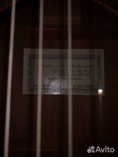 Акустическая гитара Perez 610