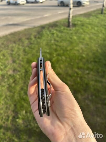 Нож складной Spyderco Subvert черный