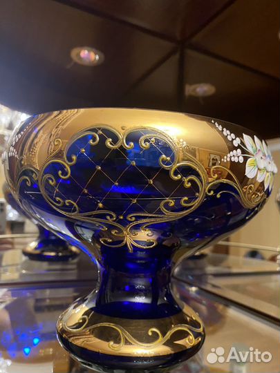 Ваза для фруктов и конфет богема