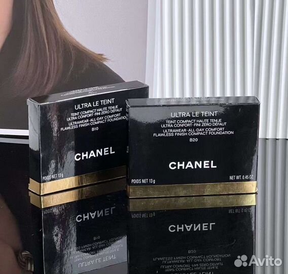 Пудра тональная chanel ultra le teint