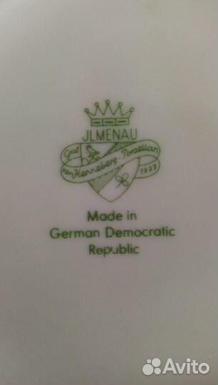 Сервиз чайный Jlmenau,70-е, ГДР, фарфор