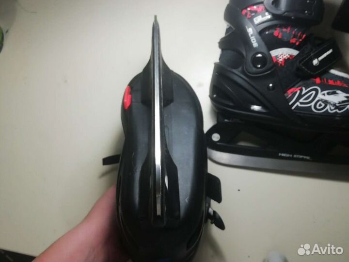 Коньки детские регулируемый размер 31-35