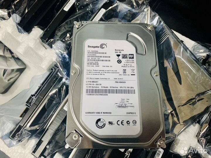 Диски для видеонаблюдения 500GB новые