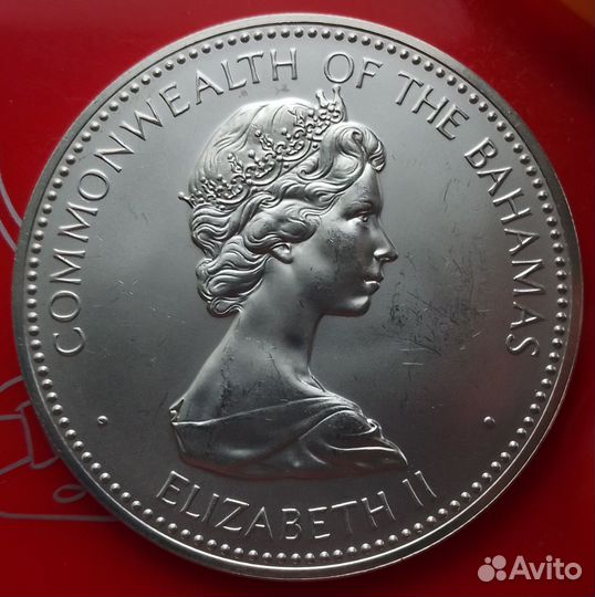 Багамские острова 10 долларов 1973 год