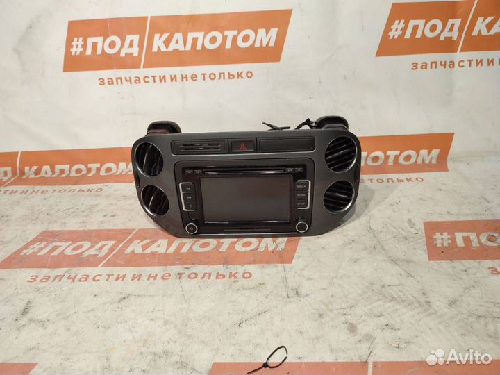 Магнитола Volkswagen Tiguan рест. 2014 5K0035190A