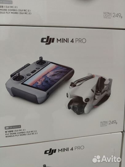 DJI Mini 4 Pro Fly More Combo (RC 2), Новые