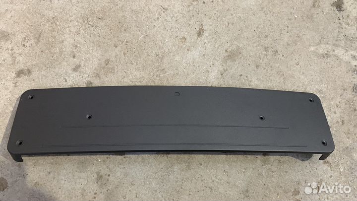 Рамка гос номера рестайлинг Mercedes-Benz W204