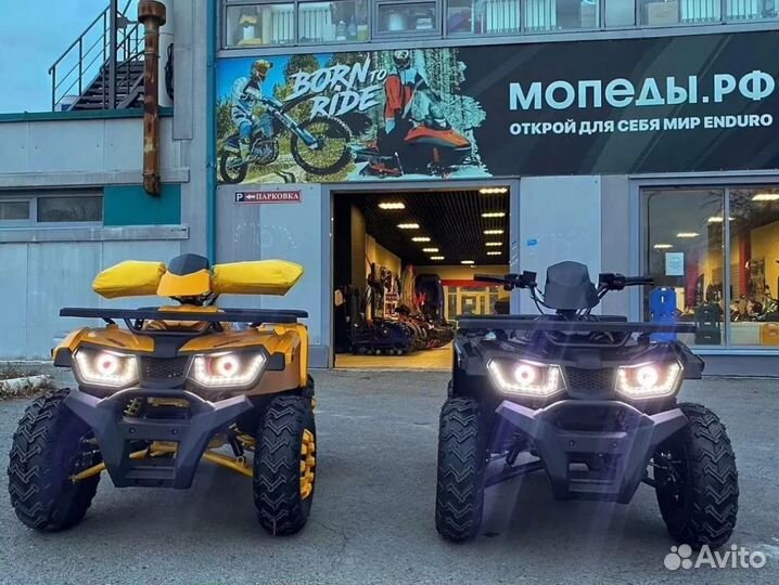 Взрослые квадроциклы 200куб (бал.вал, эл.стартер)
