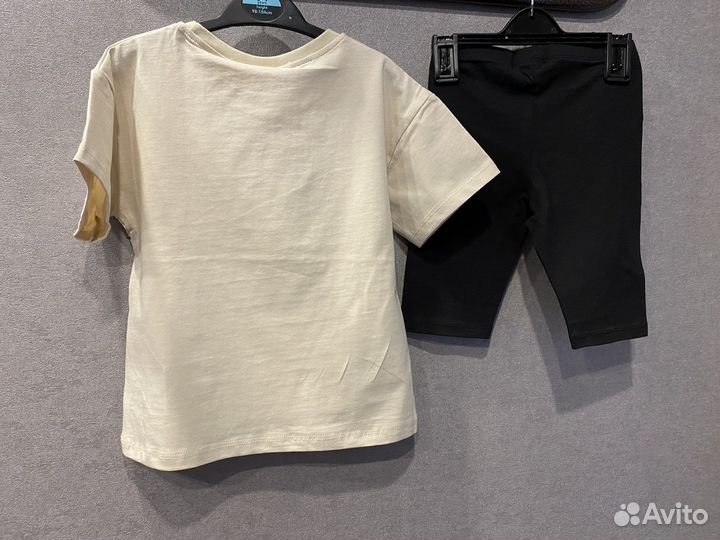 Летний костюм Zara новый 116 для девочек