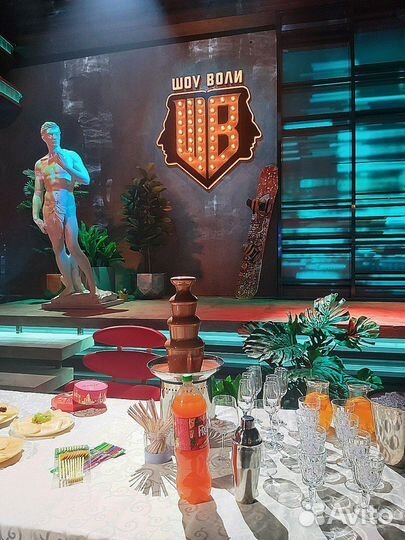 Организация мероприятия с шоколадным фонтаном