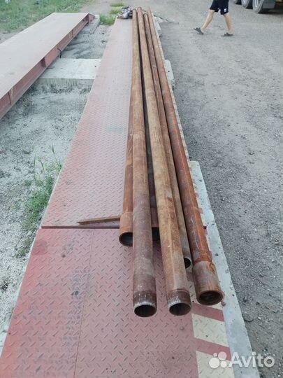 Трубы на забор