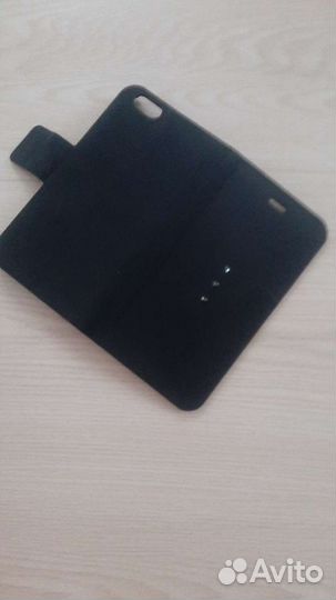 Чехол книжка на iPhone 6 Plus новый со стразами Sw