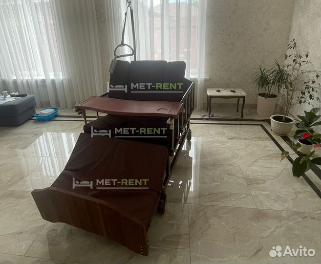 Кровать для лежачих больных в аренду с пультом MRV